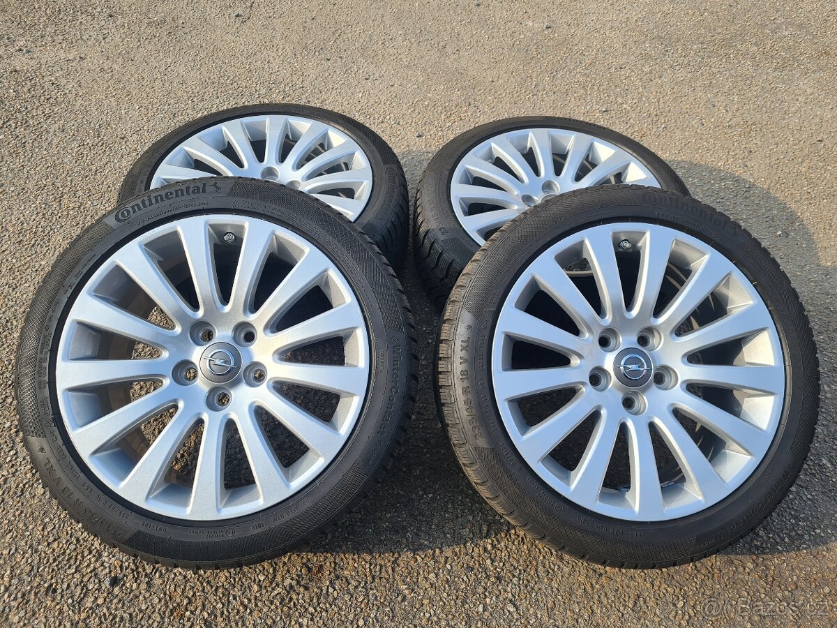 Alu kola Opel Insignia 18" s pneu 235/45R18 originál - 2