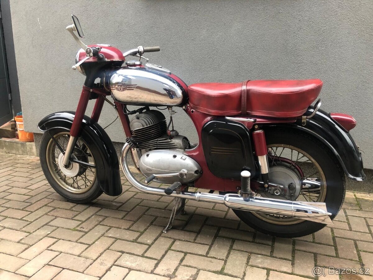 Jawa 354-02 kývačka, dohoda na místě - 2