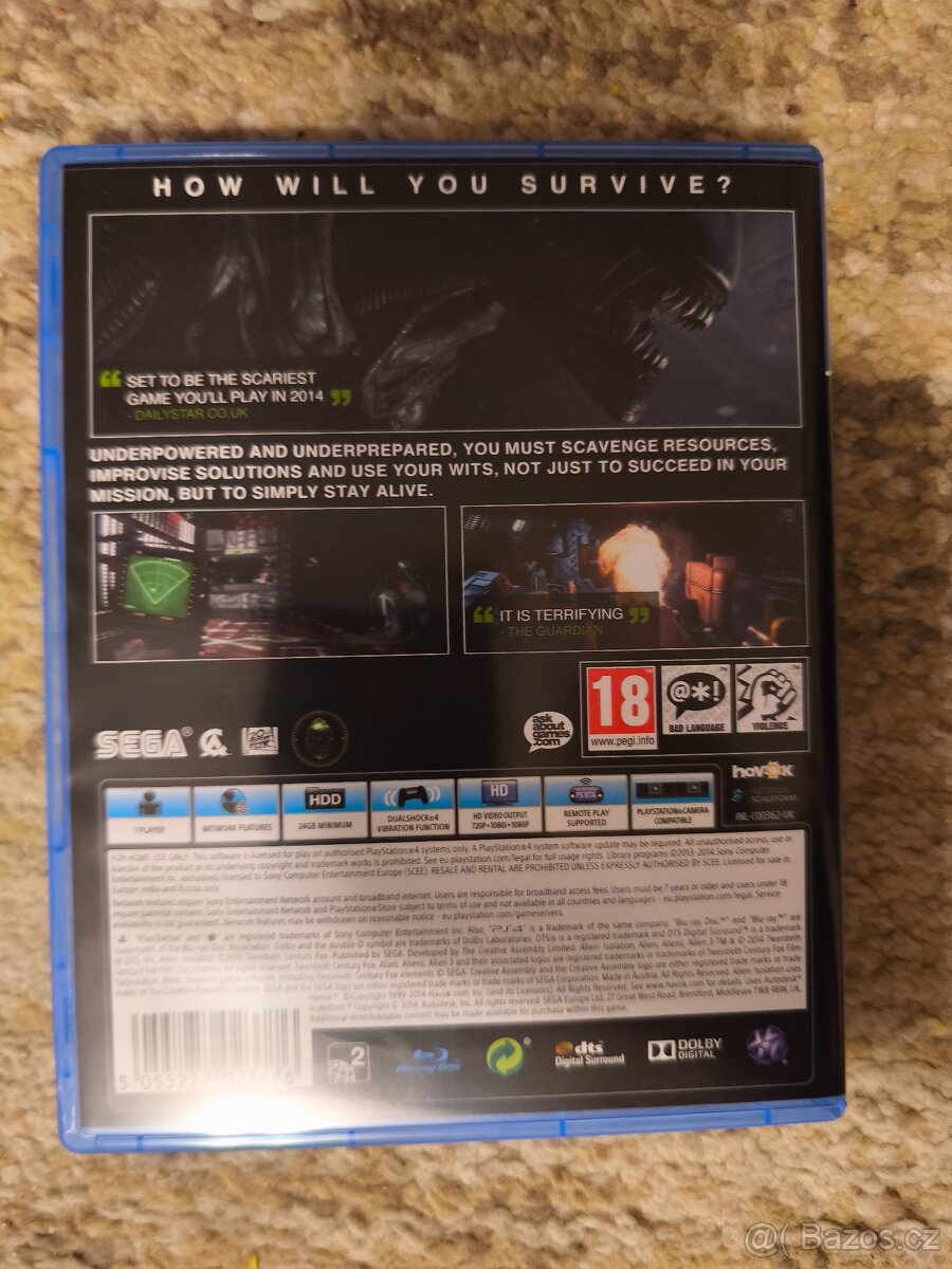 PS4 - Alien isolation - 2