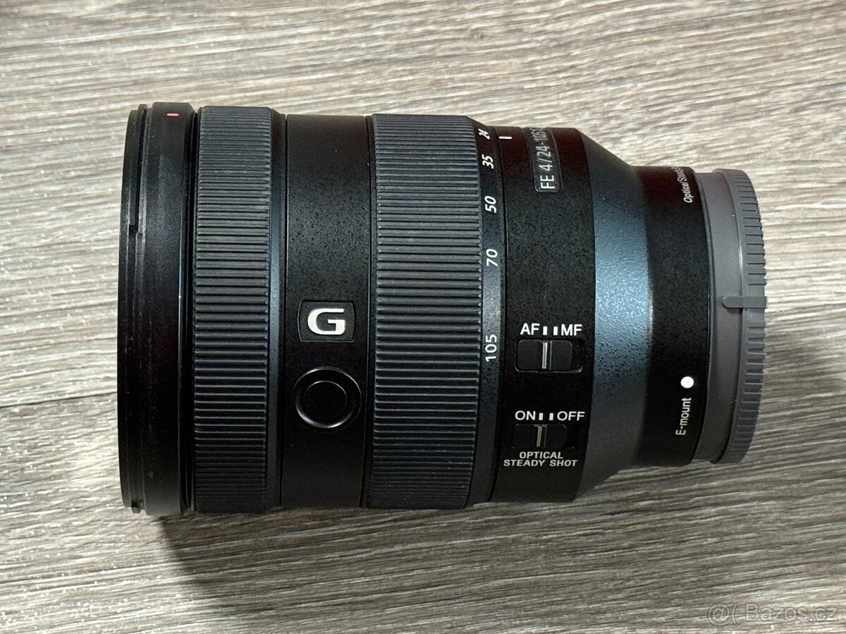 Objektiv Sony FE 24-105/4 OSS + UV filtr - stav nového kusu - 2