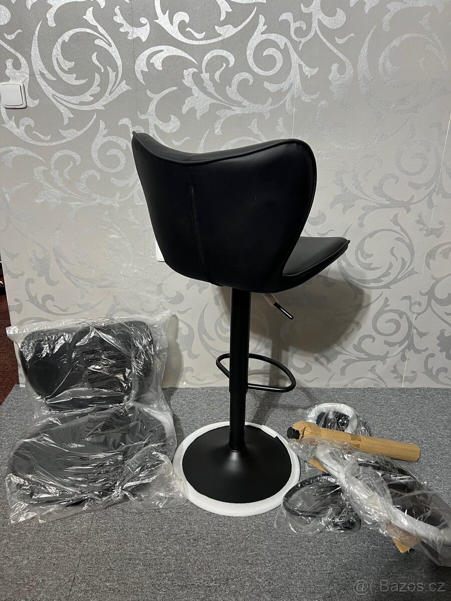 2x barová židle - NOVÁ - 2