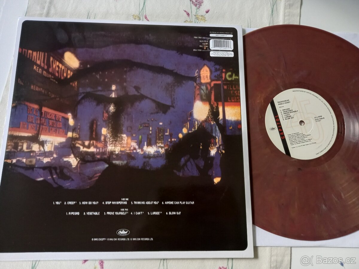 RADIOHEAD „Pablo Honey „ /Capitol/ inc Creep, sucasne vydani - 2