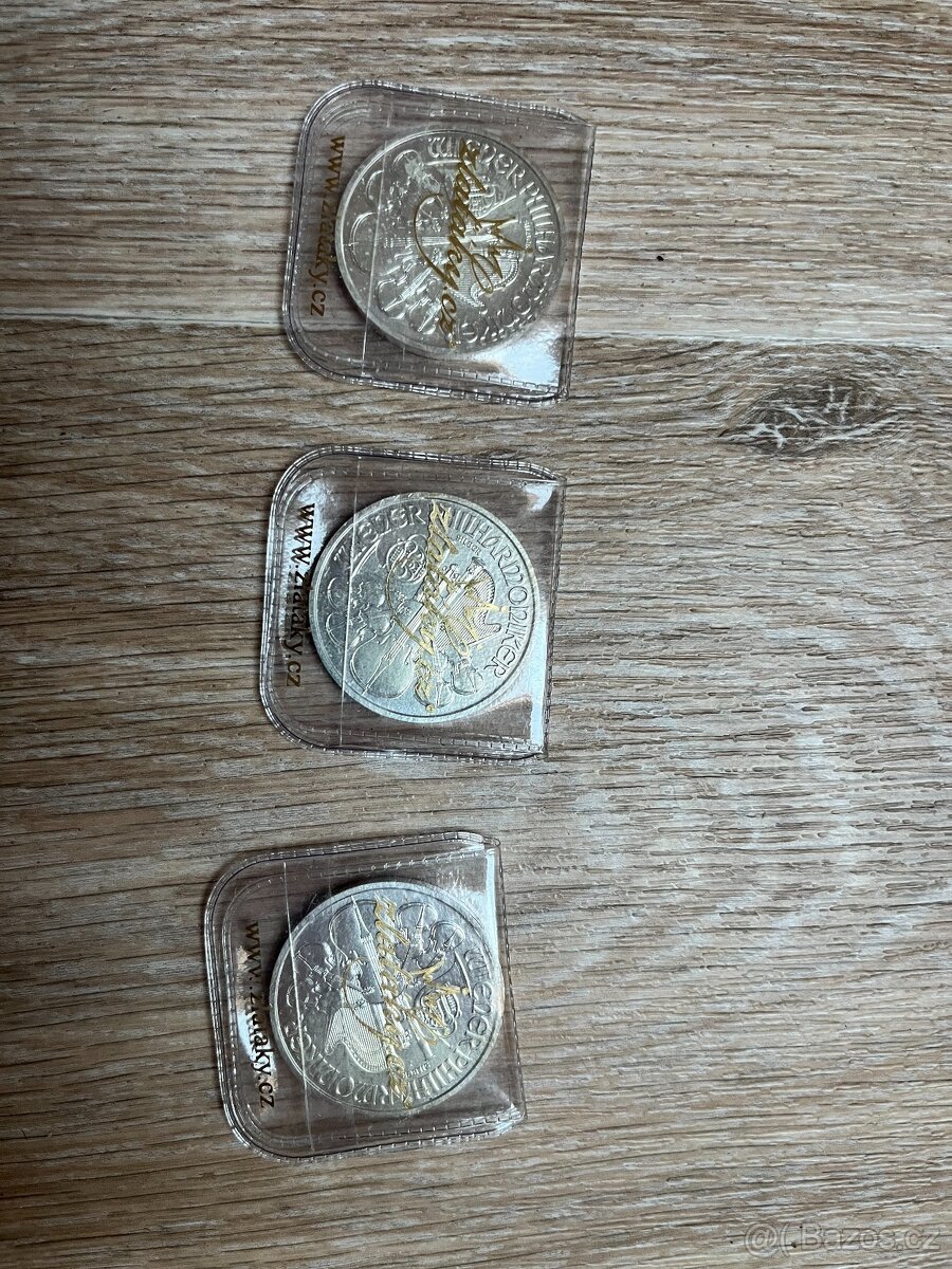 Wiener Philharmoniker 2017 3x 1 Oz - 2