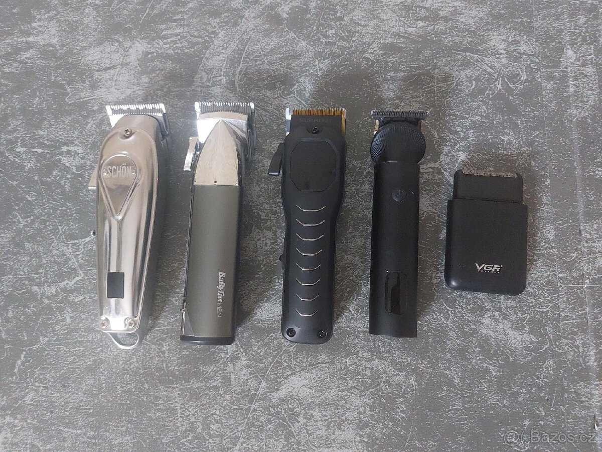 Holící strojky - strojky na vlasy, vousy. - 2