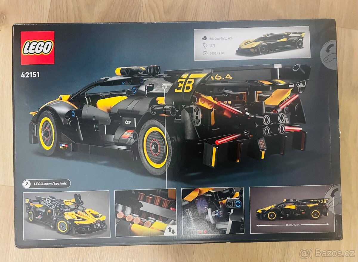 Nerozbalená stavebnice Lego Technic Bugatti - 2