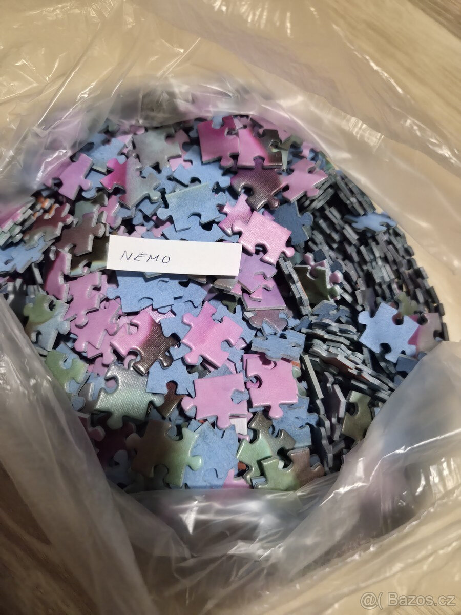 Clementoni Klaun Rybky Sasanka Nemo puzzle 1000Ks - 2