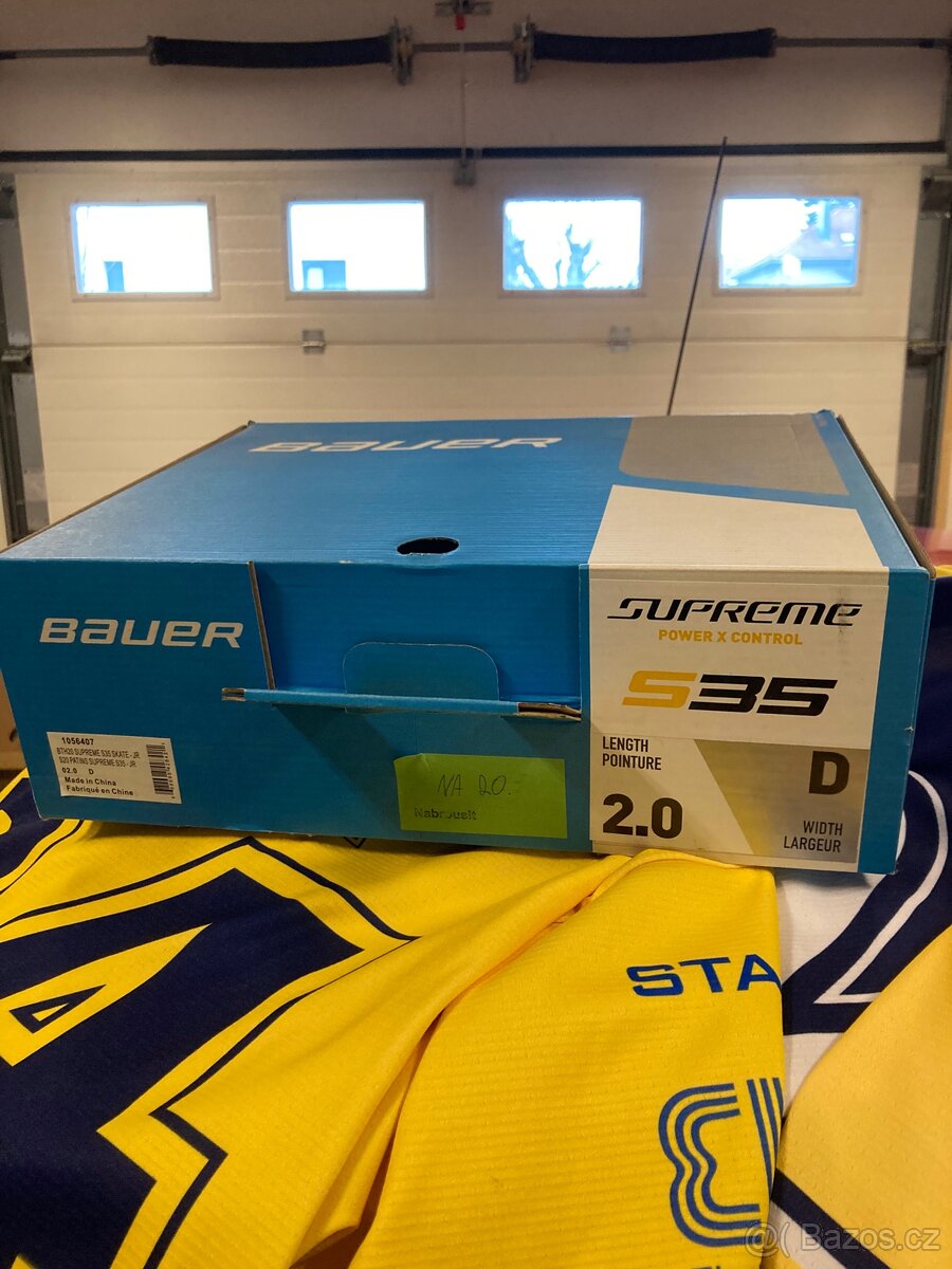 Brusle BAUER S35 SUPREME velikost 2D - 2