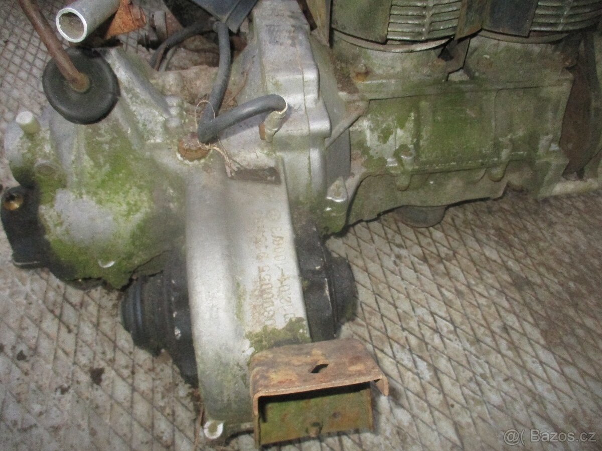 motor s převodovkou Trabant - 2