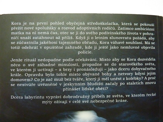 Dcera Labyrintu, Čarovný kámen, Klíč ke všem duším - 2