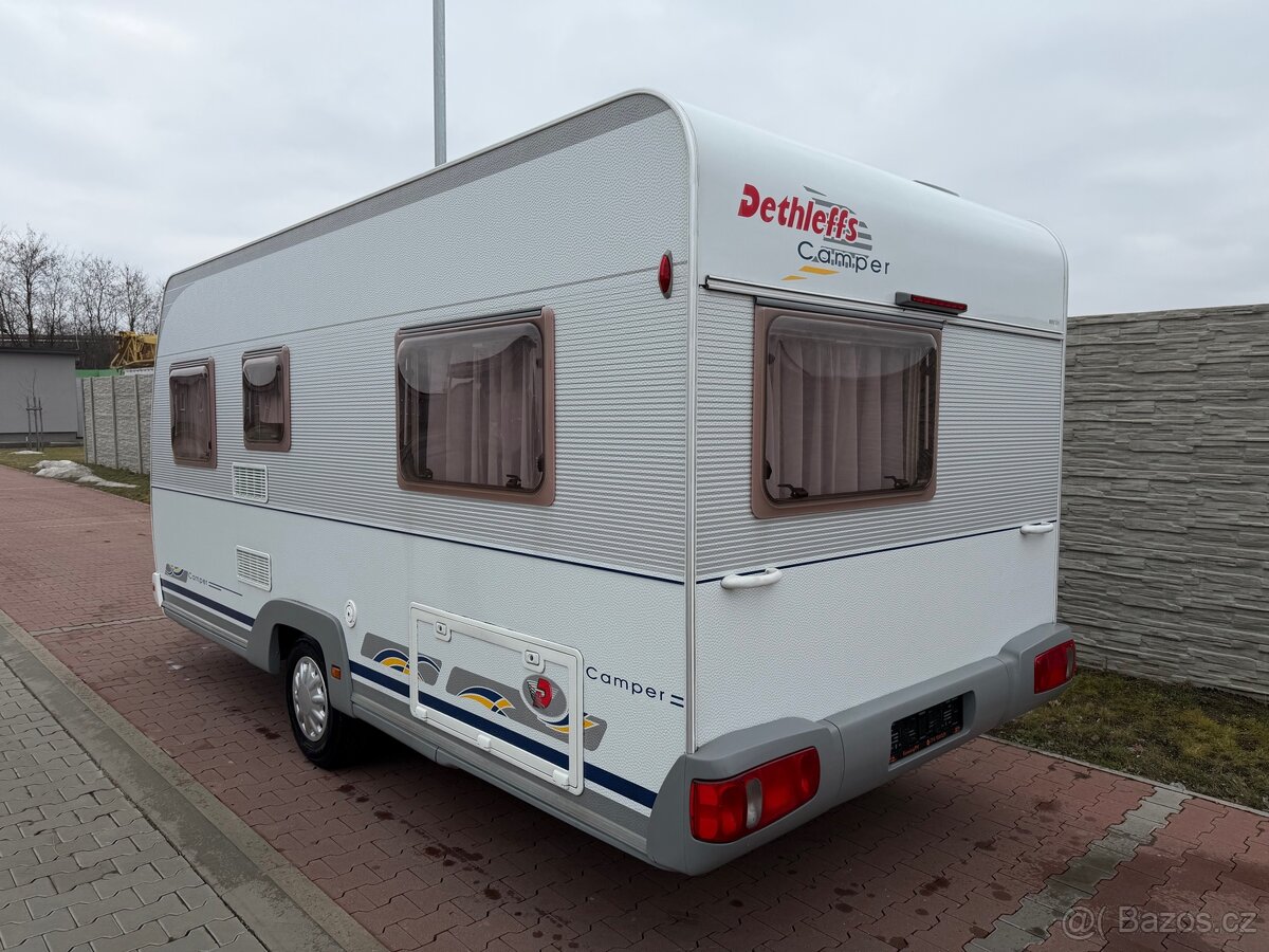 Dethleffs 450 2003 fr.postel, markýza, po prvním majiteli - 2