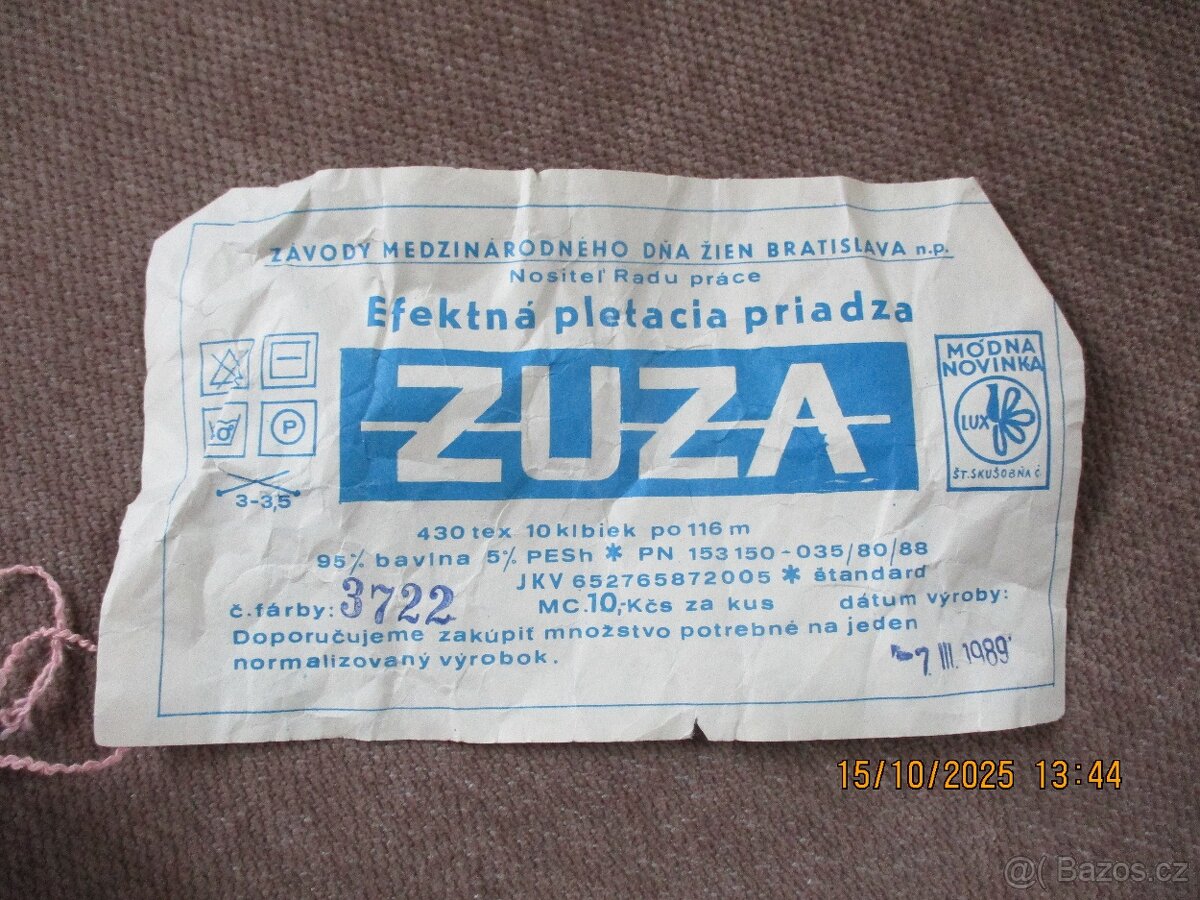 Pletací příze Zuza - 2