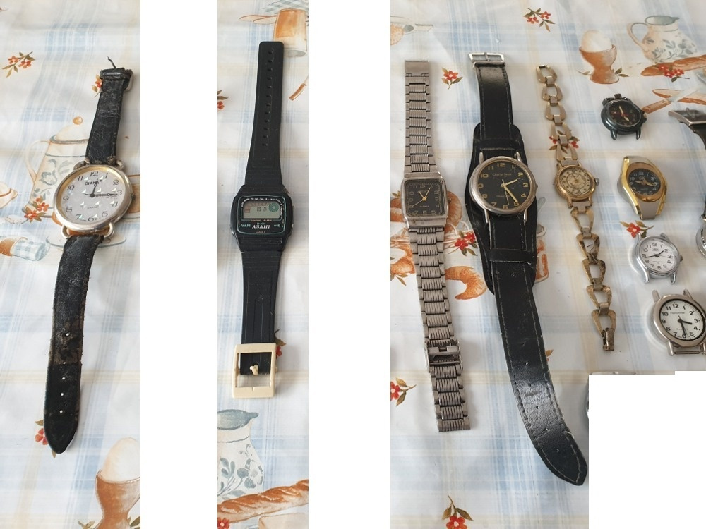 Staré hodinky - digi i analog - 2