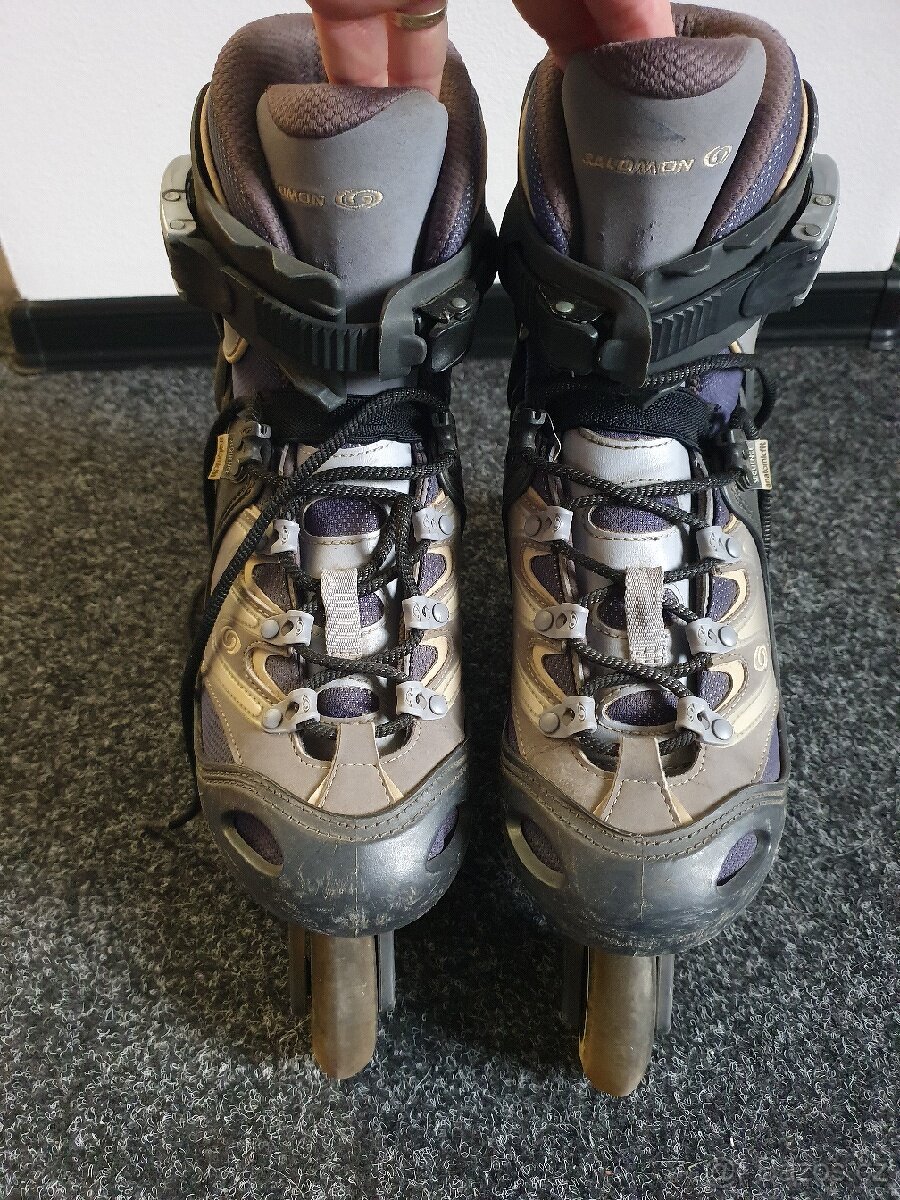 Kolečkové brusle Salomon, vel.41 - 2