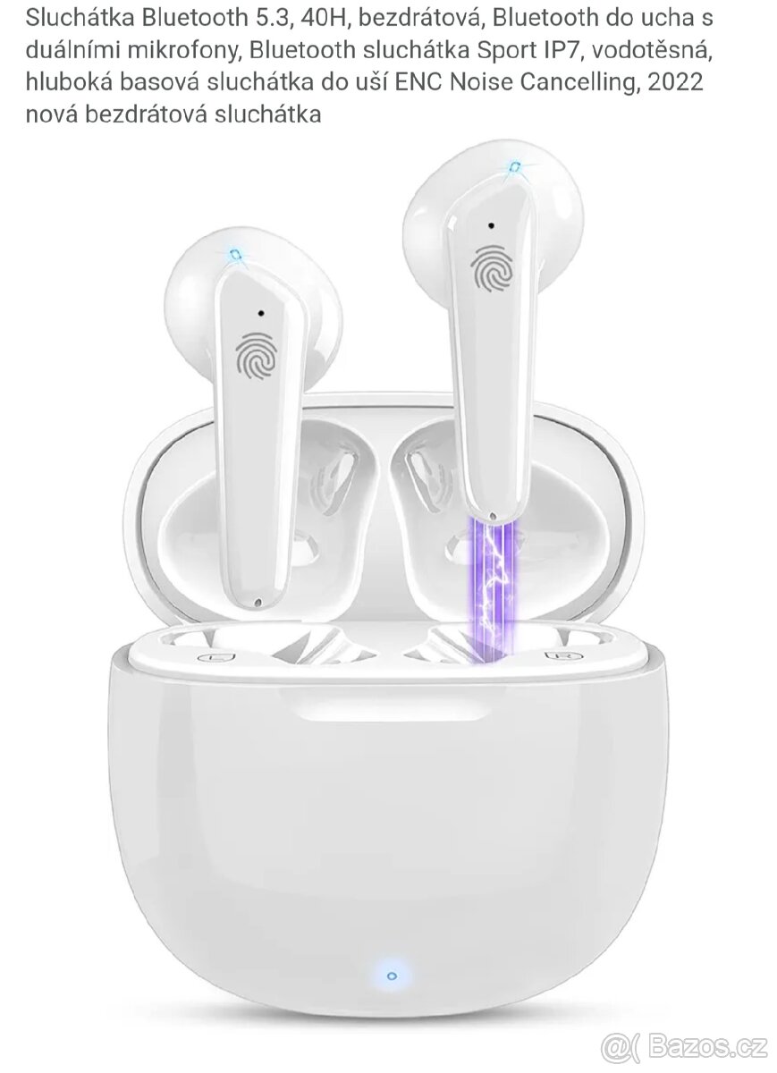 Nová bezdrátová sluchátka bluetooth 5ks - 2