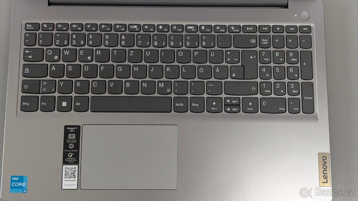 Notebook Lenovo IdeaPad 3, i3, 8GB RAM, 512GB SSD, Win 11CZ - 2