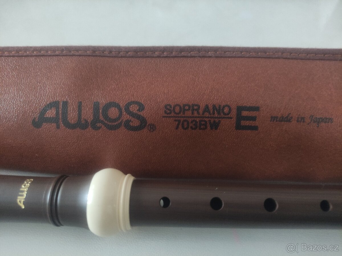 Aulos 703BW flétna zobcová sopránová - 2