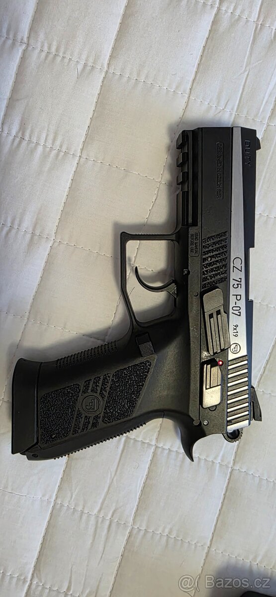 Vzduchová pistole CZ-75 P-07 Duty BlowBack - 2