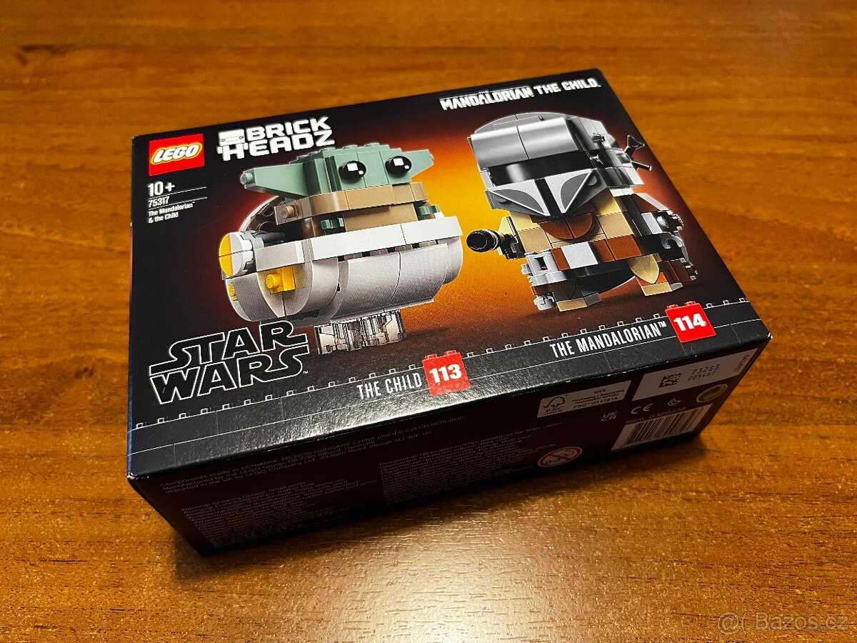 LEGO BrickHeadz 75317 Mandalorian a dítě - 2