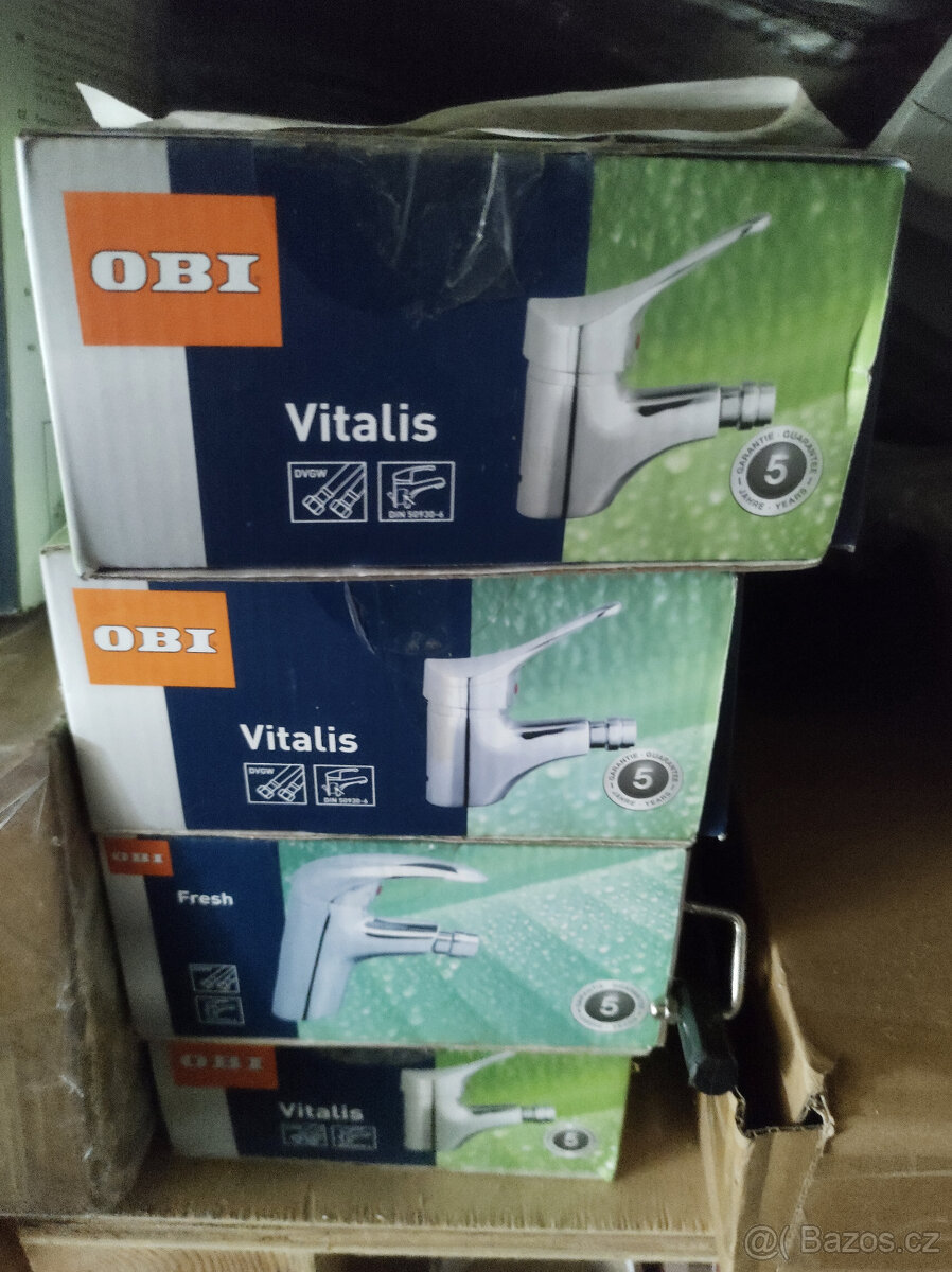 Bidetové baterie -nové - 2