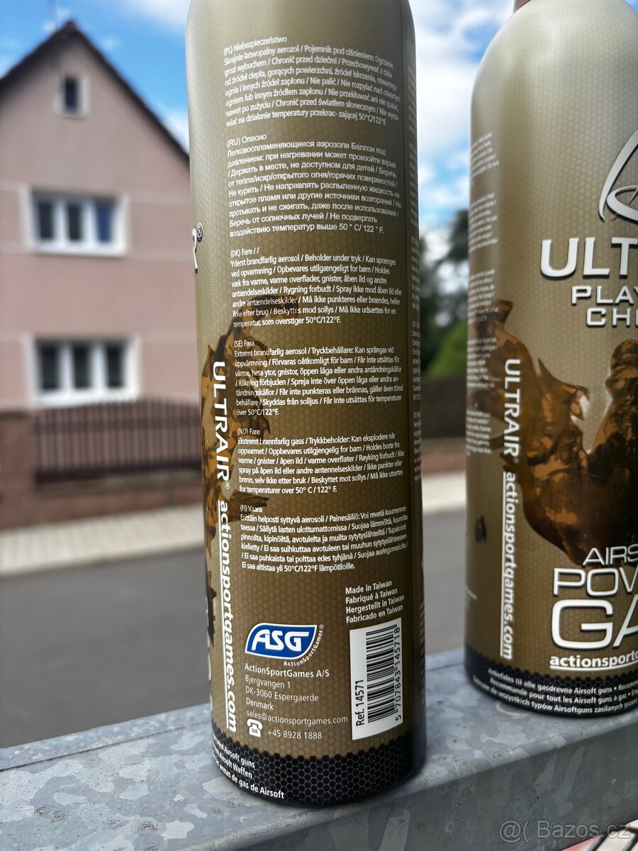 Plynové lahve ASG 570ml - 2