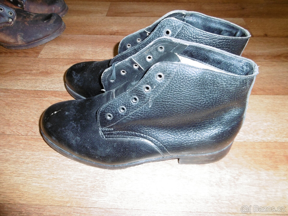 stare velke boty s koz.podrazk. na figurynu,KVH RKKA,WH,SS - 2