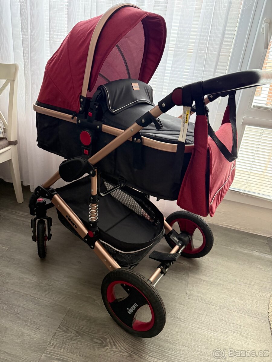 Kočárek Kiduku 3v1 - 2