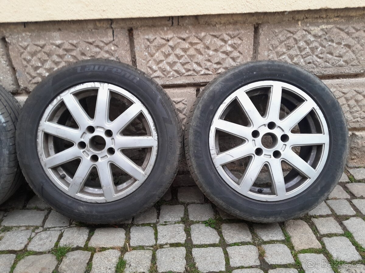 Alu kola 5x112 R16 ET40 - letní pneu - 2