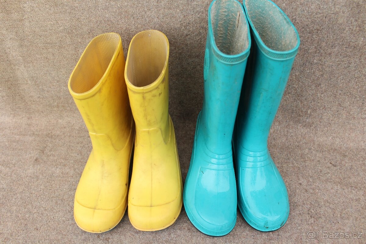 Dětské gumáky, holínky vel. 31 - 2