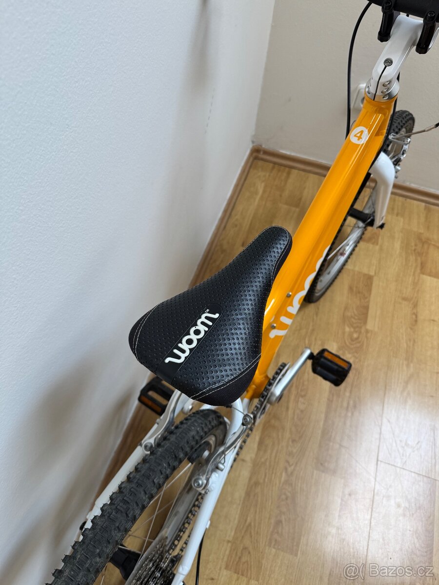 Dětské kolo Woom 4 Žluté - 2