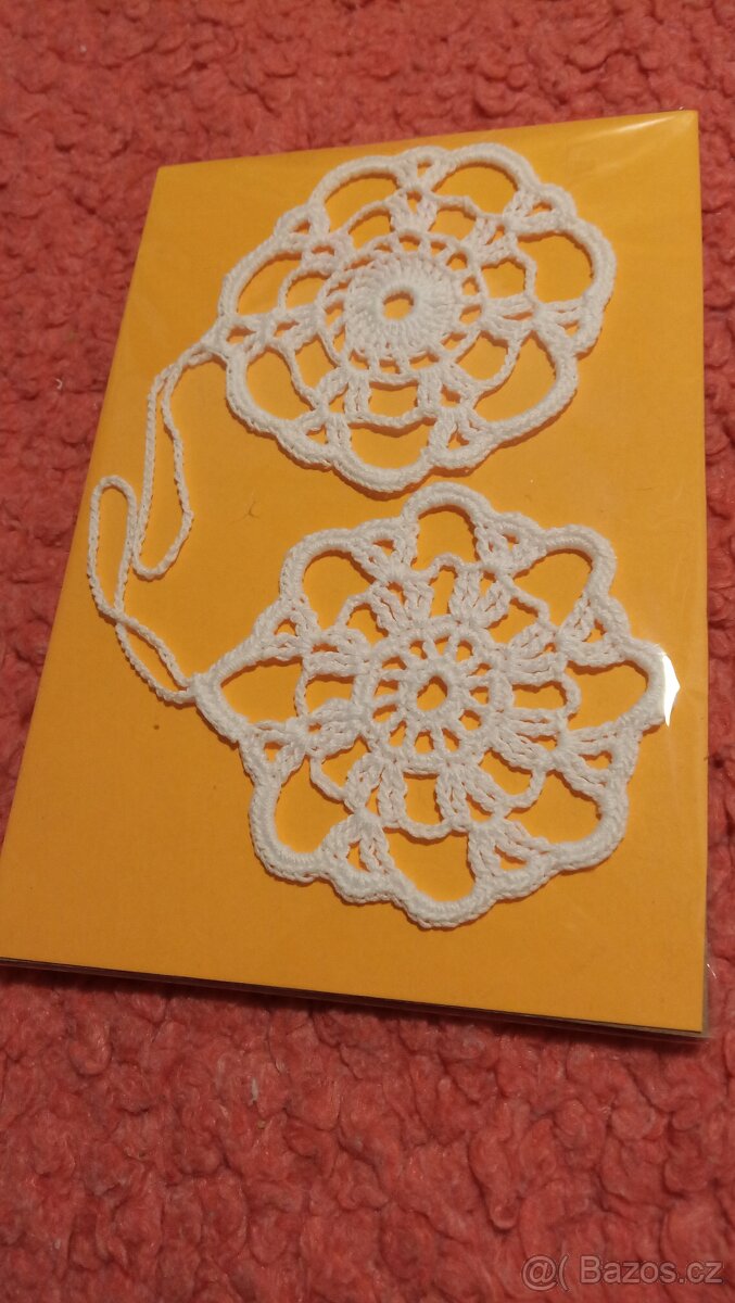 VÁNOČNÍ DEKORACE - háčkované - 2