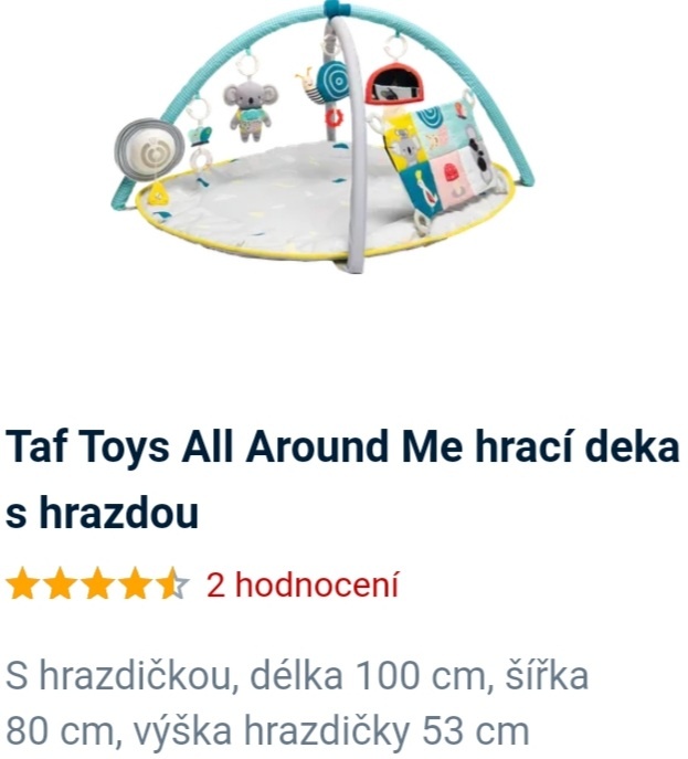 Hrací deka Taf Toys - 2