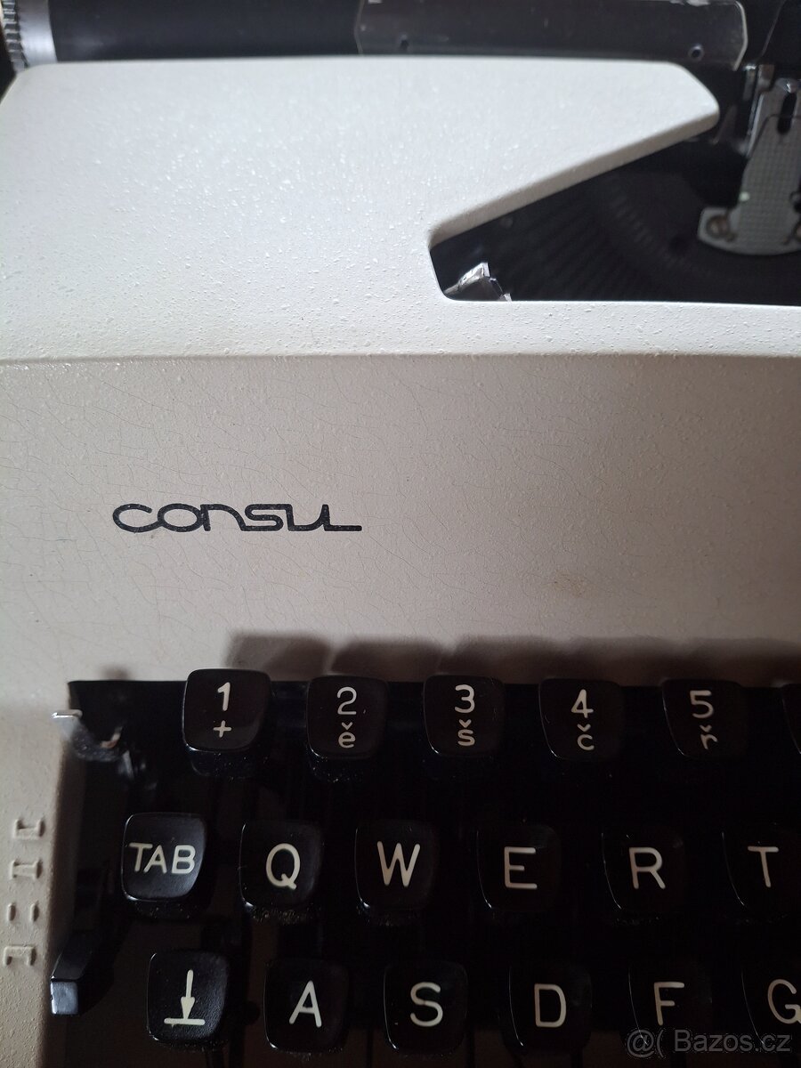 Retro psací stroj Consul - 2