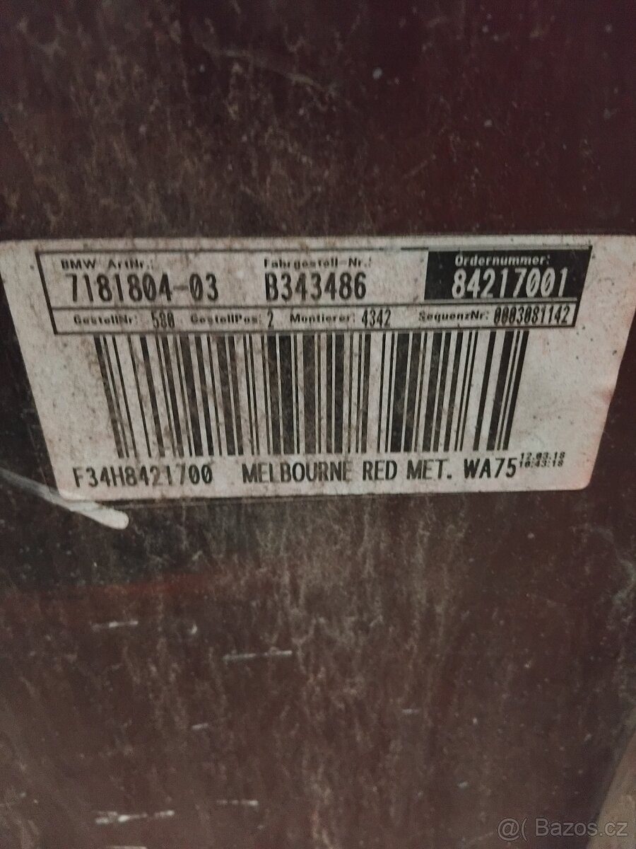 Zadni naraznik Bmw F34 - 2