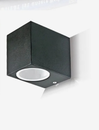 Venkovní nástěnné LED světlo antracit - 2