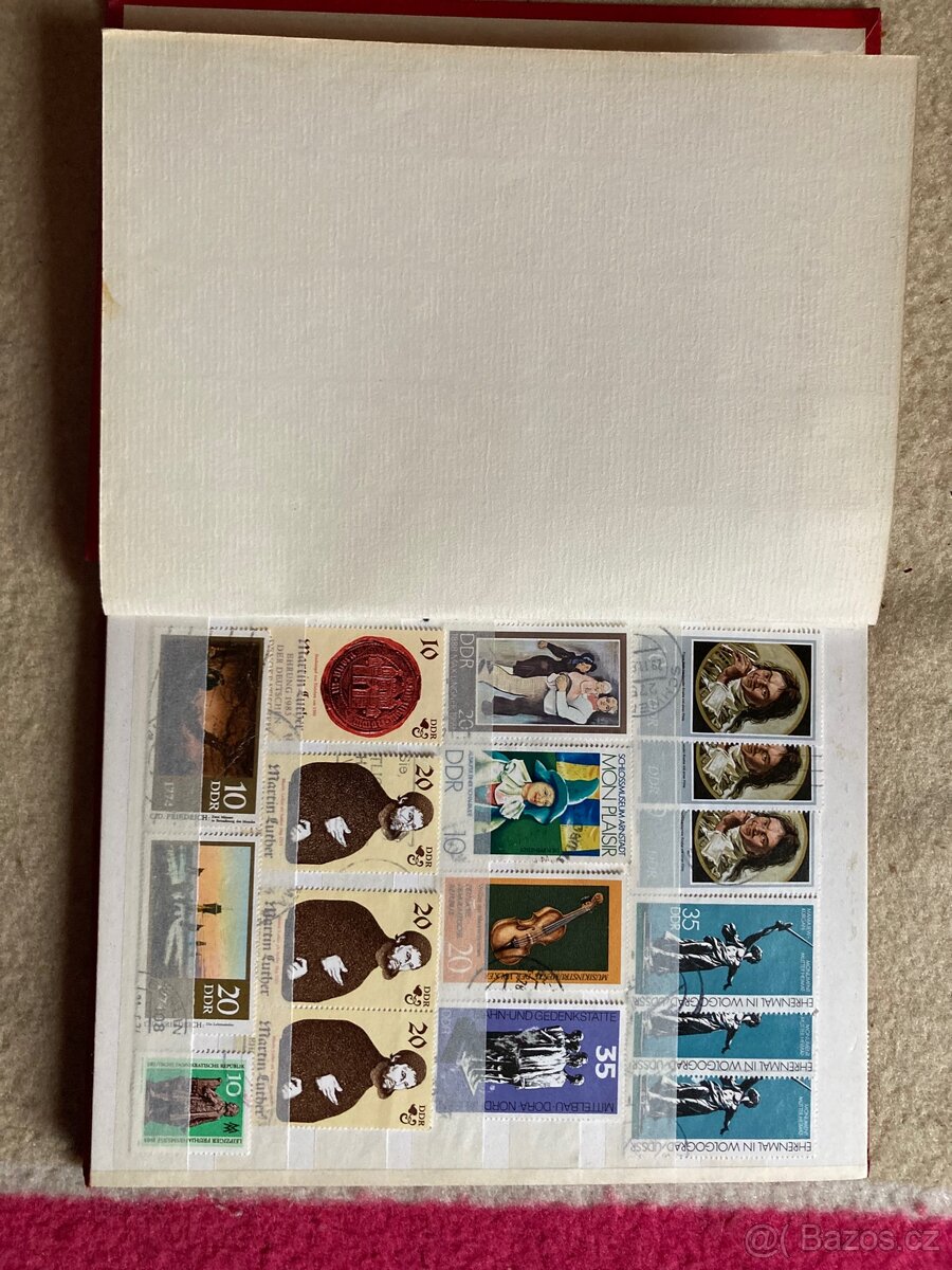 Album A5/16 stran - převážně DDR - 2
