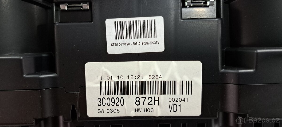 Přístrojová deska VW 3C0920872H - 2