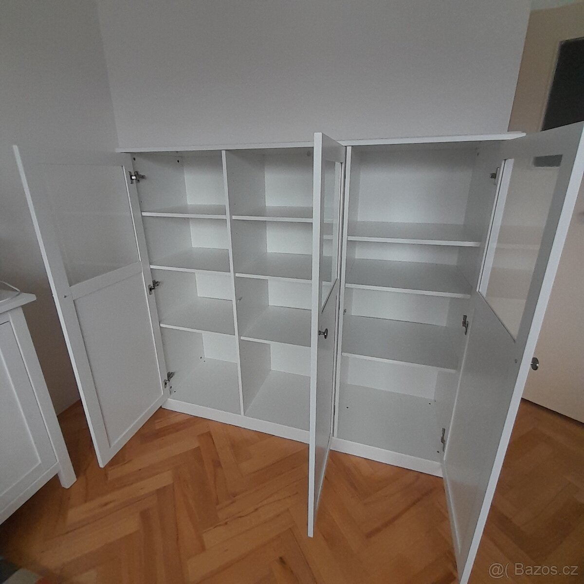 Tchibo vyšší skříňka 3dvéřová venkovský styl - 2