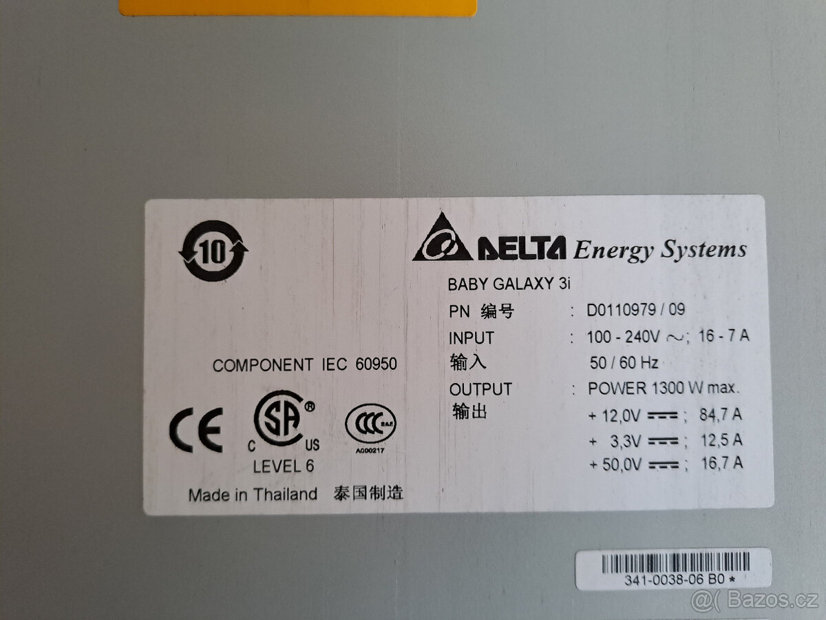 Zdroj do switche CISCO Catalyst - PWR-C45-1300ACV - 2