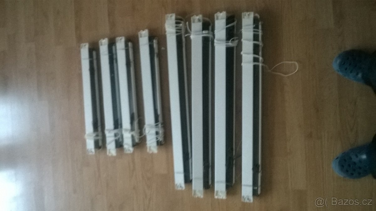 Prodám hliníkové, vnitřní, hnědé žaluzie - 2