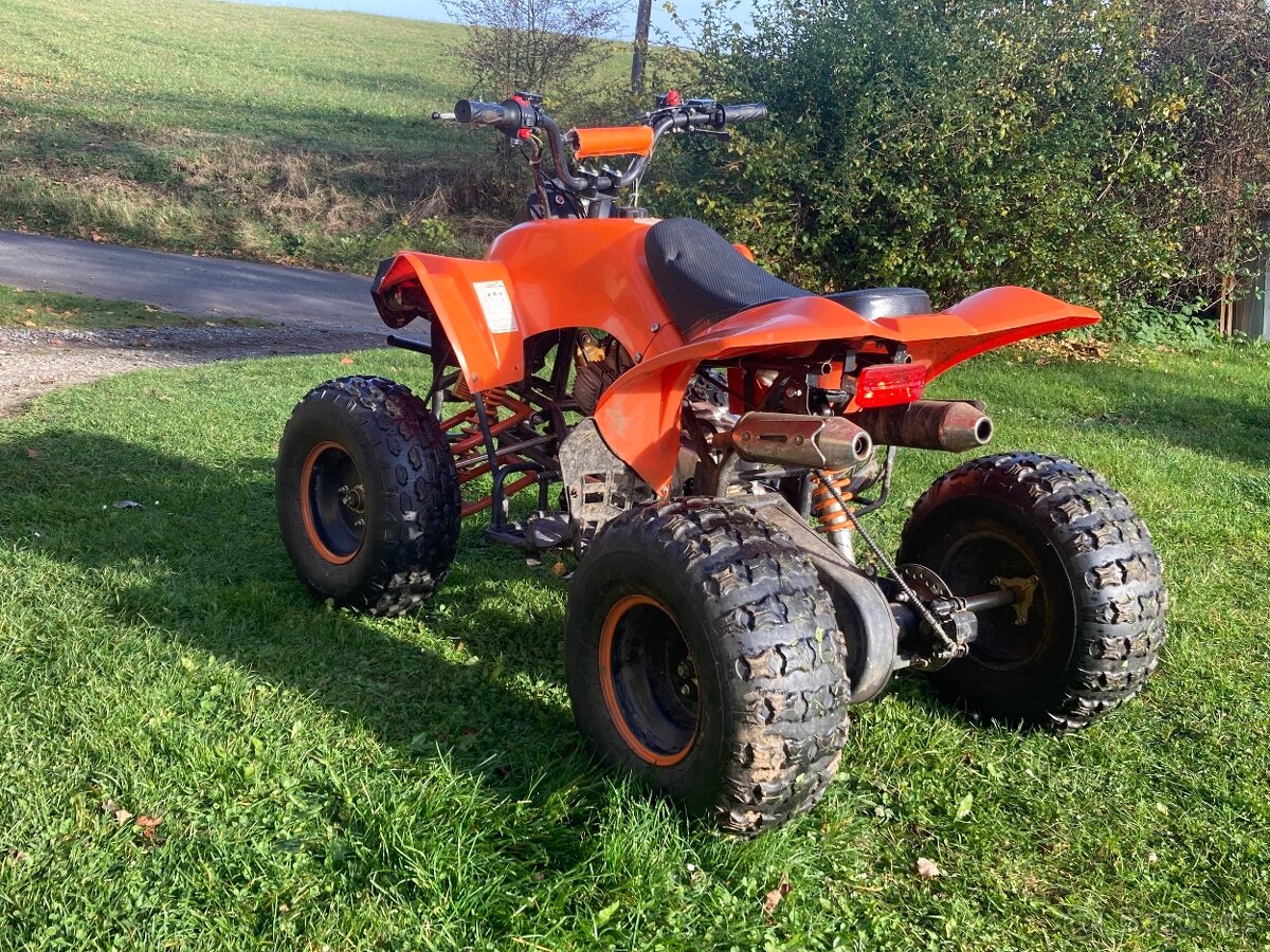 Prodám dětskou čtyřkolku Grizzly Hammer 125 ccm