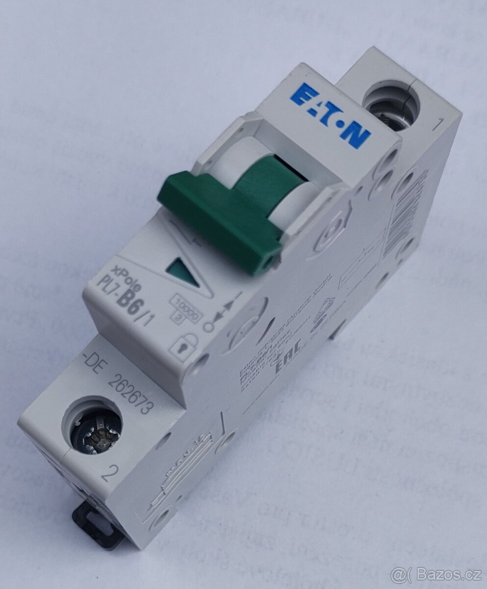 Jistič EATON PL7-B6/1 6A 262673 - 2