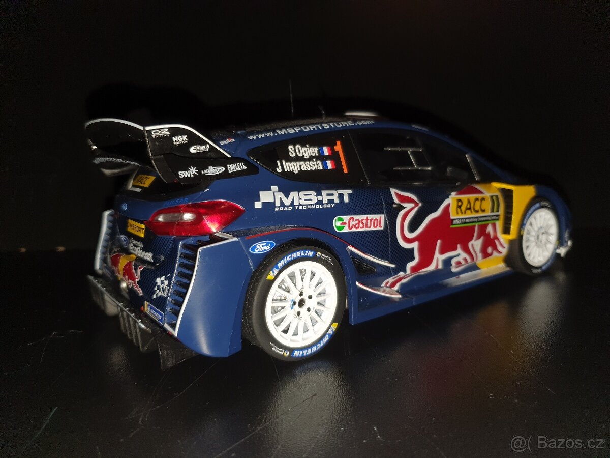 Ford Fiesta wrc 1:18 S.Ogier rarita Asfaltova verze - 2