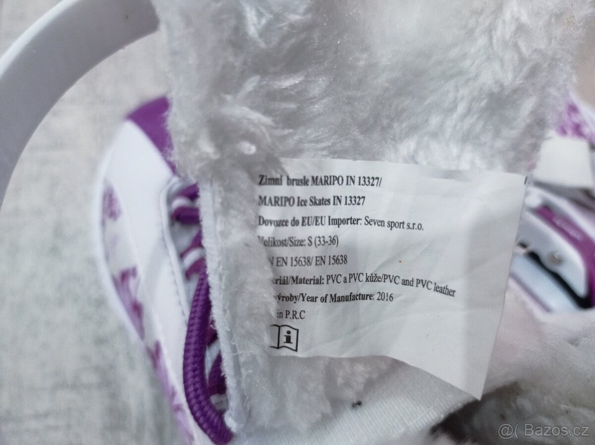 Prodám Dívčí brusle vel.33-36 - 2