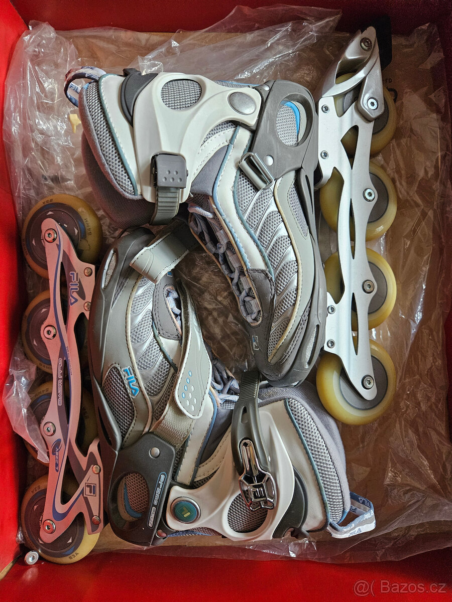 Dámské inline kolečkové brusle FILA velikost 40,5 - 2