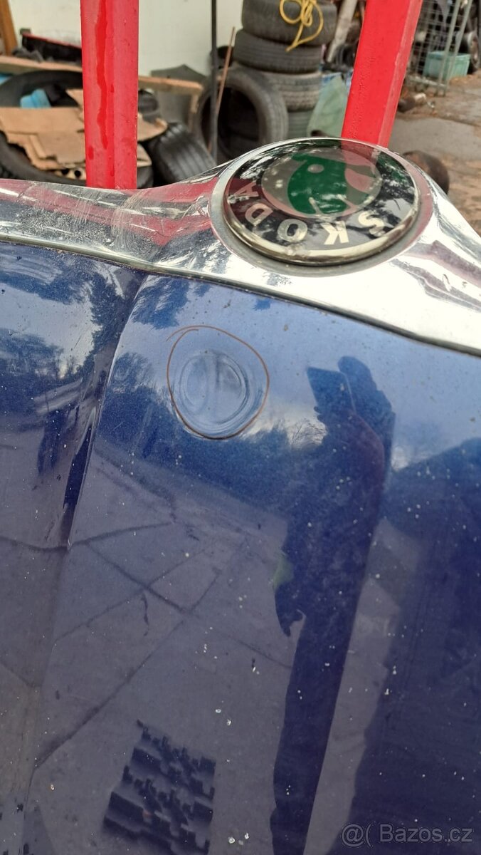 Kapota Škoda superb 2 Superb II Přední kapota Dulek viz fo - 2