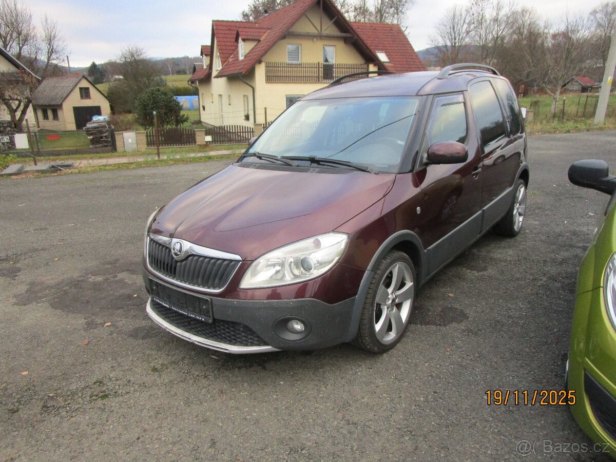 Škoda Roomster Scout 1,2 benzín 63kw - 2