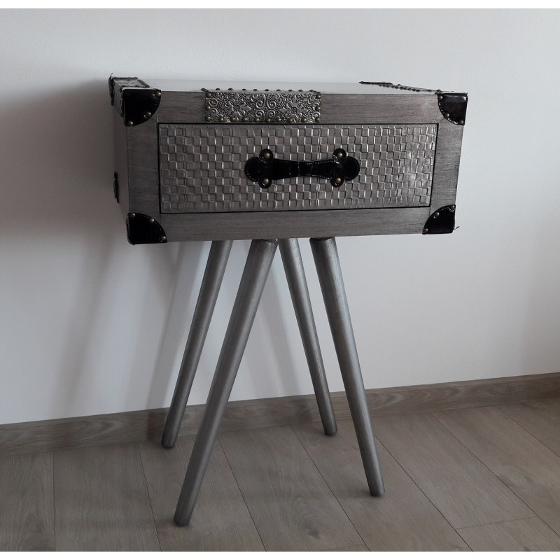 Průmyslový kříž noční stolek - 2