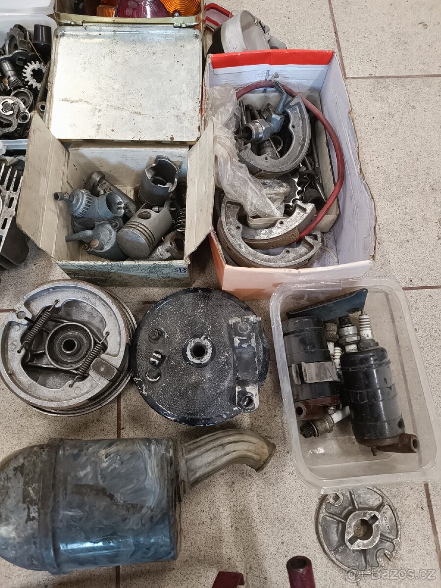 Díly Jawa pionýr 20 21 23 50 - 2