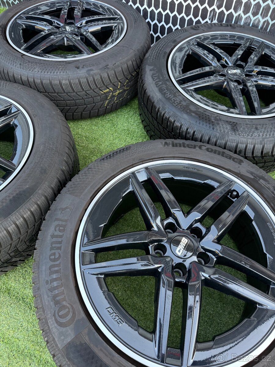 235/55 R19 - ZÁNOVNÍ ZIMNÍ SADA CONTINENTAL 5x112 CMS - 2