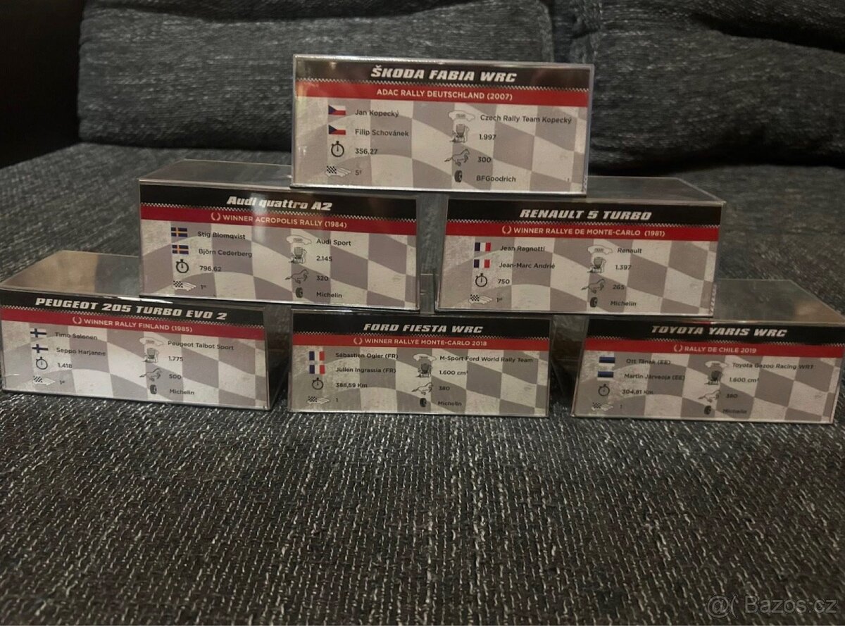 sběratelské autíčka DeAgostini - 2